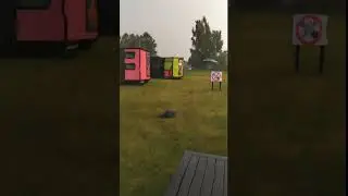 lightning hits the ground