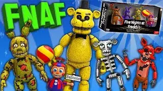 СУПЕР МЕГА FNAF РАСПАКОВКА ФИГУРОК АНИМАТРОНИКОВ FNAF и КОЛЛЕКЦИОНОК!!!!!