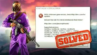 How To Fix Gta V Script Hook V Critical Error | GTA 5 SCRIPT HOOK V ERROR SOLVED | GTA 5 ERROR