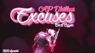 Excuses ft. @AP Dhillon Montage | Android Edit | Pubg Beat Sync Edit | BGMI | PHANTOM GAMING YT |