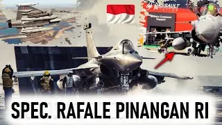 DATA DARI KEMHAN RI : INILAH SPESIFIKASI JET TEMPUR RAFALE YANG DIPINANG INDONESIA