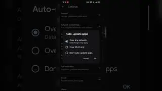 Stop auto-app-update in play store