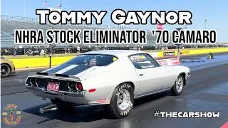 Tommy Gaynor 1970 Camaro 402ci Big Block NHRA Stock Eliminator Drag Racing 2024 Dallas Nationals