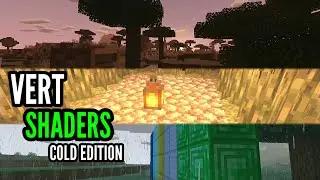 Vert Shaders Cold Edition [ 60 / 80 Fps ] Shaders Super Leve para MCPE 1.16x