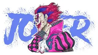 Drawing Joker NIght clown | Free fire