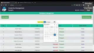 University Management System Full PHP Project with Source Code