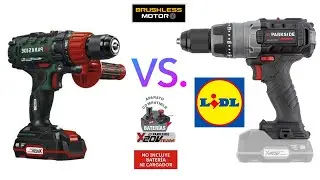 Parkside BRUSLESS VS ESCOBILLAS Atornillador Taladrador Percutor 20V