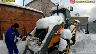 Реанимация вольво 9-я серия. Установил передний и задний ковш!