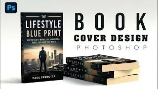 How to Make a Book Cover Design in Photoshop 2023 | Photoshop Tutorial #photoshoptutorial #books