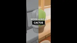 How To Model A Cactus In Blender 3D - Beginner Tutorial 