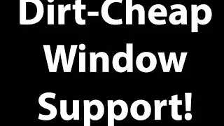 Wildlife photography window support hack! 