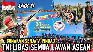 GUNAKAN SENJATA PINDAD !! TNI AD LIBAS SEMUA LAWAN DALAM KEJUARAN TEMBAK SE-ASIA TENGGARA AARM ke-31