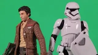 Star Wars Black Series Poe Dameron and FO Stormtrooper 2pack Review The Force Awakens Target