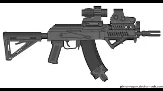Самые худшие обвесы на АКС-74У (STALCRAFT)