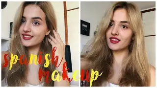 МАКИЯЖ ПО-ИСПАНСКИ | СЕСТРА ОЗВУЧИВАЕТ МАКИЯЖ|КАК КРАСЯТСЯ ИСПАНКИ | Spanish Makeup