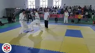 Крутил красивие Вертушки! Международный турнир Кёкушин каратэ Узбекистан (г.Навои) 