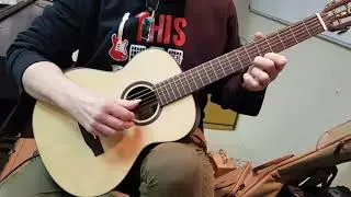 Уроки.Для продолжающих.Minstrel Hall.Разбор.Медленно.Блэкмор-Наше Всё!!!!!Гитара мензура 610.