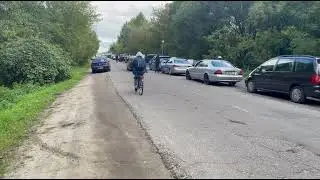 Как занимают очередь на границе