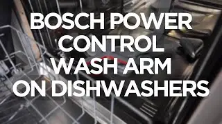 Overview of the Bosch Power Control Arm | Bosch Dishwasher Features