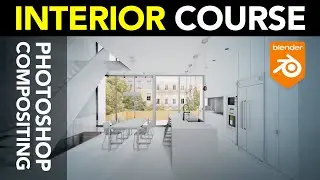 Blender Archviz: Compositing in Photoshop | Part 49 |