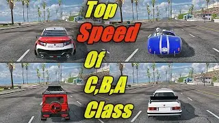 Drive Zone Online || Top Speed Of (C, B, A CLASS) CARS