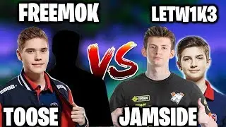 TOOSE N FREEMOK ИГРАЮТ ПРОТИВ JAMSIDE И LETW1K3 2X2 БОКСФАЙТ