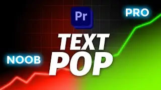 Pop Up Text Animation in Premiere Pro-Hindi