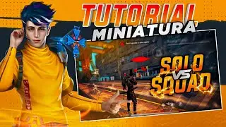 COMO HACER  MINIATURA DE FREE FIRE PROFESIONAL| PICSART| AbismaelYT