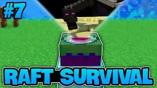 END'E IŞINLAYAN KEK! | Minecraft Raft Survival #7