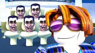 Roblox ADMIN Funny Moments (SKIBIDI TOILET)