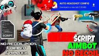 🔥Auto headshot config file free fire aimbot+aimlock | Headshot config file free fire max 