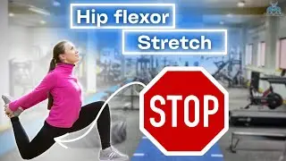 The BEST Way To Stretch The Hip Flexors!