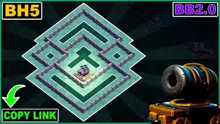 New Best BH5 Base (BB 2.0) | Builder Hall 5 Base COPY Link (After Update) | Clash of Clans
