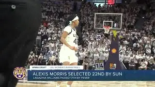 LSU's Alexis Morris, Ladazhia Williams selected in WNBA Draft