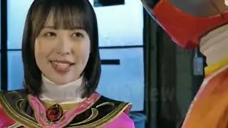 Pink Rangers VS Queen Monster and Orange Monster