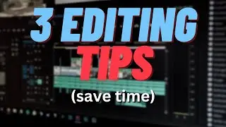 3 TIPS (that you'll actually use) in Adobe Premiere