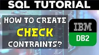 How to create a Check Constraint DB2 UDB? 
