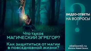 Что такое МАГИЧЕСКИЙ ЭГРЕГОР? Как защититься от магии в повседневной жизни?