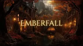 Autumn in Elven City Ambience and Music | high fantasy ambience with calm music 