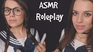 ASMR RolePlay 🌷🎧 | Two sisters skip school | Ролеплей Две сестренки прогуливают школу 🌷🎧