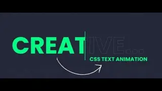 CSS Creative Text Animation Effects | Amazing Animated Text using Html & CSS