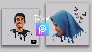 HOW TO EDIT SPLATTER 3D FRAME EFFECT | Terbaru 2020!!! | PicsArt