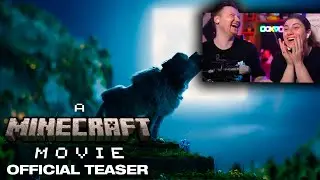 Майнкрафт Фильм (трейлер) | A Minecraft Movie (Teaser) | РЕАКЦИЯ