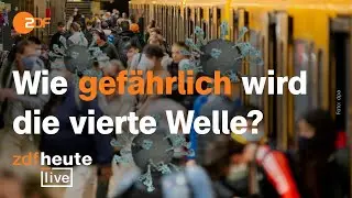 Welche Rolle Inzidenz und Impfquote in der 4. Corona-Welle spielen I ZDFheute live