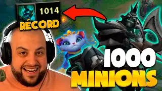 ¡¡NUEVO RÉCORD DE FARM!! 1000 MINIONS EN 40 MINS. JUEGA ESTO ANTES DE QUE LO NERFEEN!!!