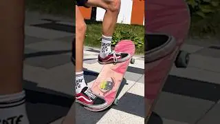Как тормозить на скейтборде новичку 🔥 