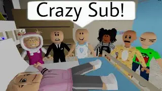 DAYCARE CRAZY SUBSTITUTE TEACHER | Funny Roblox Moments | Brookhaven 🏡RP