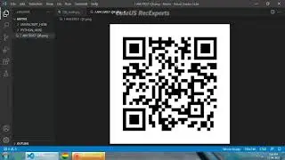 How to make qr code in Python 5 lines code |Programming Stars|