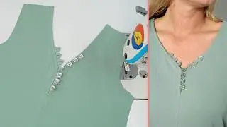 Don't Miss the Best Ways to Sew a V-Neck for Women's Clothing ✅️ Even Tailors Aren't Taught This!