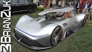 Mercedes Vision EQ Silver Arrow - World Debut